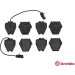 Brembo | Bremsbelagsatz, Scheibenbremse | P 85 067 Brembo | Bremsbelagsatz, Scheibenbremse | P 85 067