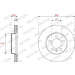 DDF2663C Bremsscheibe PREMIER DDF2663C Bremsscheibe PREMIER
