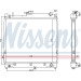 Nissens | Kühler, Motorkühlung | 64162 Nissens | Kühler, Motorkühlung | 64162