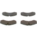 BOSCH | Bremsbelagsatz, Scheibenbremse | 0 986 424 833 BOSCH | Bremsbelagsatz, Scheibenbremse | 0 986 424 833