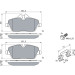 0 986 494 588 Bremsbelagsatz, Scheibenbremse