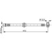 BOSCH | Bremsschlauch | 1 987 476 990 BOSCH | Bremsschlauch | 1 987 476 990