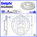 Delphi | Bremsscheibe | BG4699C
