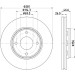 Hella Pagid | Bremsscheibe | 8DD 355 116-531 Hella Pagid | Bremsscheibe | 8DD 355 116-531