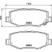 Hella | Bremsbelagsatz, Scheibenbremse | 8DB 355 014-381 Hella | Bremsbelagsatz, Scheibenbremse | 8DB 355 014-381