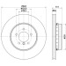 Hella | Bremsscheibe | 8DD 355 120-981