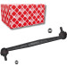 FEBI BILSTEIN 14558 Koppelstange Vorderachse links / rechts, 300mm, M12 x 1,5 mit Muttern, Kunststoff