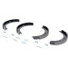 ATE | Bremsbackensatz, Feststellbremse | 03.0137-4013.2 ATE | Bremsbackensatz, Feststellbremse | 03.0137-4013.2