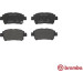 Brembo | Bremsbelagsatz, Scheibenbremse | P 83 051 Brembo | Bremsbelagsatz, Scheibenbremse | P 83 051