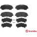 Brembo | Bremsbelagsatz, Scheibenbremse | P 56 100 Brembo | Bremsbelagsatz, Scheibenbremse | P 56 100