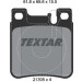 Textar | Bremsbelagsatz, Scheibenbremse | 2130501 Textar | Bremsbelagsatz, Scheibenbremse | 2130501