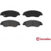Brembo | Bremsbelagsatz, Scheibenbremse | P 30 015 Brembo | Bremsbelagsatz, Scheibenbremse | P 30 015