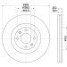 Hella | Bremsscheibe | 8DD 355 106-531