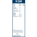 BOSCH H 240 Scheibenwischer Rear 3 397 011 677 BOSCH H 240 Scheibenwischer Rear 3 397 011 677