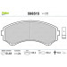598515 Bremsbelagsatz, Scheibenbremse 598515 Bremsbelagsatz, Scheibenbremse