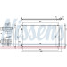 Nissens | Kondensator, Klimaanlage | 940489 Nissens | Kondensator, Klimaanlage | 940489