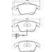 Hella | Bremsbelagsatz, Scheibenbremse | 8DB 355 013-861