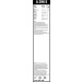 BOSCH A 296 S Scheibenwischer Aerotwin 3 397 007 296 BOSCH A 296 S Scheibenwischer Aerotwin 3 397 007 296