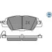 Meyle | Bremsbelagsatz, Scheibenbremse | 025 223 3214/PD Meyle | Bremsbelagsatz, Scheibenbremse | 025 223 3214/PD