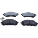 Bremsbelagsatz, Scheibenbremse QUARO SILVER CERAMIC QP3860C