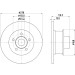 Hella | Bremsscheibe | 8DD 355 100-471