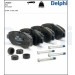 Delphi | Bremsbelagsatz, Scheibenbremse | LP2039 Delphi | Bremsbelagsatz, Scheibenbremse | LP2039