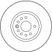 Bremsscheibe TRW SINGLE DF2778S