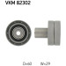 SKF | Umlenk-/Führungsrolle, Zahnriemen | VKM 82302 SKF | Umlenk-/Führungsrolle, Zahnriemen | VKM 82302