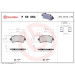 Brembo | Bremsbelagsatz, Scheibenbremse | P 59 060 Brembo | Bremsbelagsatz, Scheibenbremse | P 59 060
