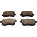Bremsbelagsatz, Scheibenbremse QUARO SILVER CERAMIC QP4222C