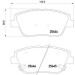 Brembo | Bremsbelagsatz, Scheibenbremse | P 30 066 Brembo | Bremsbelagsatz, Scheibenbremse | P 30 066