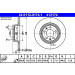 ATE | Bremsscheibe | 24.0112-0174.1 ATE | Bremsscheibe | 24.0112-0174.1