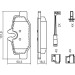 BOSCH | Bremsbelagsatz, Scheibenbremse | 0 986 494 603 BOSCH | Bremsbelagsatz, Scheibenbremse | 0 986 494 603