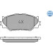 Meyle | Bremsbelagsatz, Scheibenbremse | 025 239 8317 Meyle | Bremsbelagsatz, Scheibenbremse | 025 239 8317