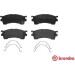 Brembo | Bremsbelagsatz, Scheibenbremse | P 49 023 Brembo | Bremsbelagsatz, Scheibenbremse | P 49 023