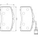 BOSCH | Bremsbelagsatz, Scheibenbremse | 0 986 424 664 BOSCH | Bremsbelagsatz, Scheibenbremse | 0 986 424 664