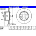 ATE | Bremsscheibe | 24.0122-0262.1 ATE | Bremsscheibe | 24.0122-0262.1