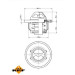 NRF | Thermostat, Kühlmittel | 725089 NRF | Thermostat, Kühlmittel | 725089