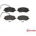 Brembo | Bremsbelagsatz, Scheibenbremse | P 23 090 Brembo | Bremsbelagsatz, Scheibenbremse | P 23 090