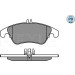 Meyle | Bremsbelagsatz, Scheibenbremse | 025 243 1019/PD Meyle | Bremsbelagsatz, Scheibenbremse | 025 243 1019/PD