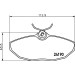 Hella | Bremsbelagsatz, Scheibenbremse | 8DB 355 011-961 Hella | Bremsbelagsatz, Scheibenbremse | 8DB 355 011-961