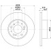 Hella | Bremsscheibe | 8DD 355 101-781