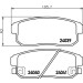 Hella | Bremsbelagsatz, Scheibenbremse | 8DB 355 012-331