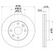 Hella | Bremsscheibe | 8DD 355 111-441 Hella | Bremsscheibe | 8DD 355 111-441