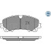 Meyle | Bremsbelagsatz, Scheibenbremse | 025 221 1716/PD Meyle | Bremsbelagsatz, Scheibenbremse | 025 221 1716/PD