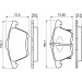 0 986 494 149 Bremsbelagsatz, Scheibenbremse