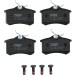 TRW Bremsbelagsatz, Scheibenbremse COTEC GDB1504