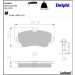 Delphi Bremsbelagsatz, Scheibenbremse LP1401