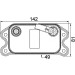 Mahle | Ölkühler, Motoröl | CLC 73 000P