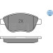 Meyle | Bremsbelagsatz, Scheibenbremse | 025 237 0918/W Meyle | Bremsbelagsatz, Scheibenbremse | 025 237 0918/W